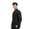 Bluza kucharska czarna długi rękaw napy roz.3XL